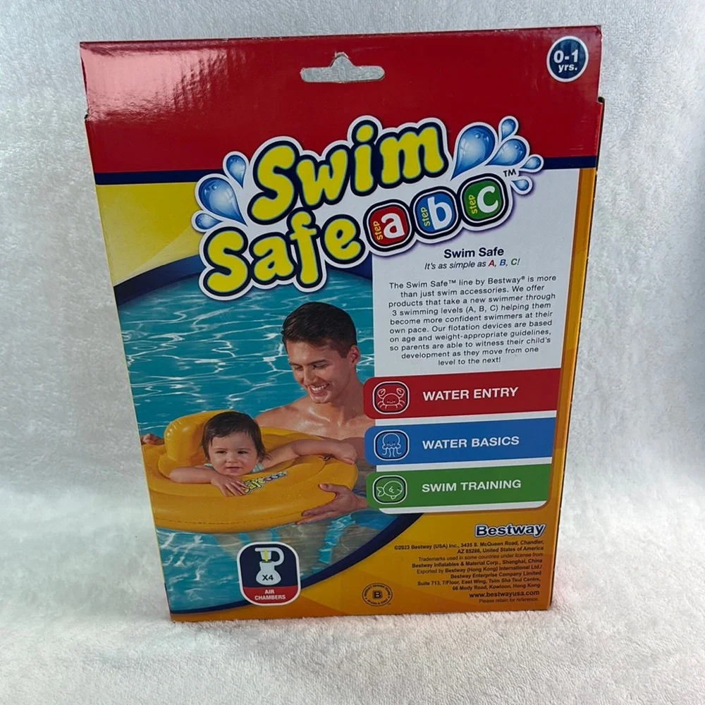 Swim Safe Wondersplash Baby Float Seat 2-Pack NEW Pool Ring Boat